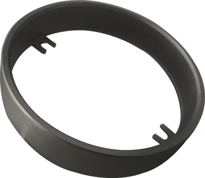 Image de L&S anneau de montage rond ø 40mm, H 14mm pour luminaire encastré Nube 68 noir