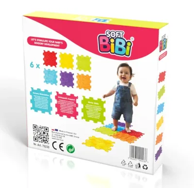Zdjęcie produktu dla Mata sensoryczna Soft BiBi 6el - BiBio
