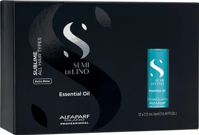 Produktbild von Alfaparf Semi di Lino Sublime Essential Oil 12x13ml Haaröl
