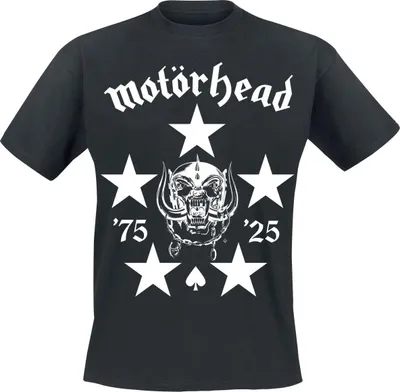 Produktbild von Motörhead T-Shirt Herren 50 BMG Logo schwarz L