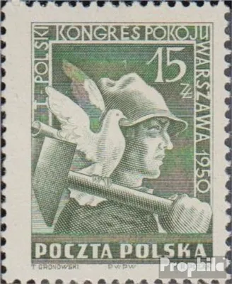 Produktbild von Briefmarken Polen 1950 Mi 564 (kompl.Ausg.) postfrisch Friedenskongress