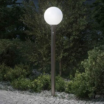 Immagine prodotto di Lampada a paletto con sensore 120 cm Acciaio Inox IP44