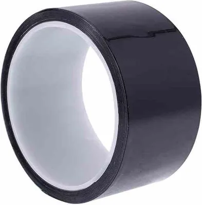 Obrázok produktu pre Sicherheits-/Dekoband 50 mm x 3 m, schwarz satiniert