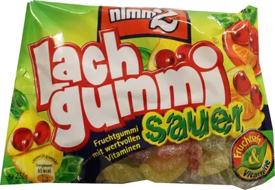 Produktbild von nimm2 Lachgummi - Sauer - 250g (grün)