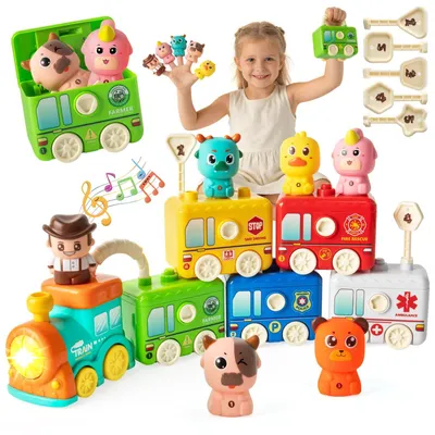Immagine prodotto di Giocattoli Montessori con animali e chiavi per bambini