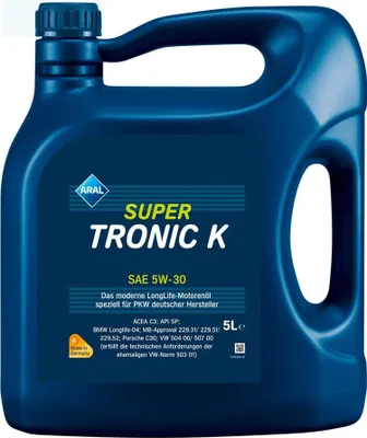Produktbild von Aral SuperTronic K 5W-30 - 5 Liter