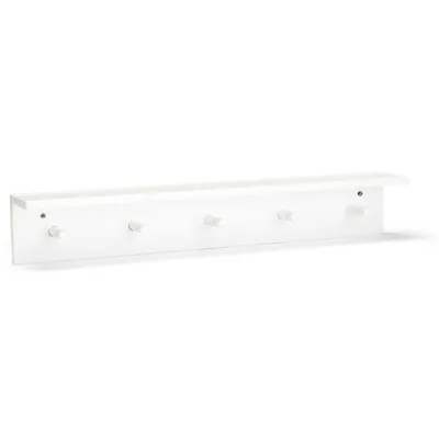 Produktbild von Kids Concept Regal mit Haken Star, weiss, Kinderregale