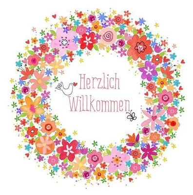 Produktbild von Braun & Company Servietten Herzlich Willkommen 33 x 33 cm - 20er Pack