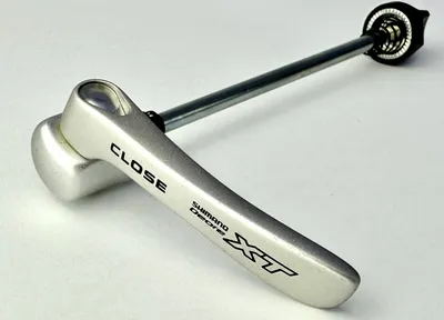 Image de Blocage rapide Shimano XT pour la roue avant, argenté