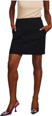 Produktbild von Yas Loui Kurzer Rock Mit Hoher Taille Schwarz S Frau Schwarz S