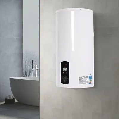 Immagine prodotto di Scaldabagno elettrico - 50 litri - 2000 W - 220V - Acciaio inossidabile e smaltato - Adatto per cucina e doccia