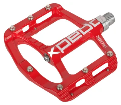 Produktbild von XPEDO Spry Magnesium Red Pedale Fahrrad Flat Plattformpedale XMX24MC red