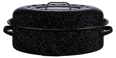 Produktbild von Graniteware Röster/Auflaufform 46 x 31 cm Kohlenstoffstahl