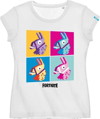 Produktbild von Fortnite - T-Shirt für Kinder CD257 (152) (Weiß)