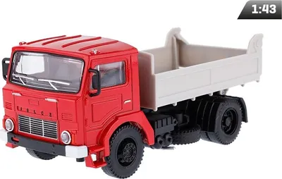 Obrázok produktu pre Jelcz 317 wywrotka czerwona model w skali 1:43