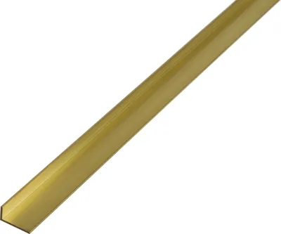 Produktbild von Alberts Winkelprofil | Messing | 1000 x 30 x 15 mm