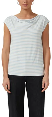 Productafbeelding van s.Oliver 2177025.51G1.46, Blouses, Volwassenen, Dames, Blauw, Casual, Zonder mouwen