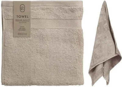 Produktbild von Baumwollhandtuch - Sand - 50 x 100 cm