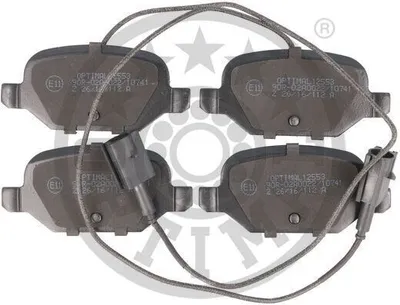 Produktbild von OPTIMAL Bremsbeläge Satz Hinten Bremsklötze für FIAT 500 (312) BP-12553