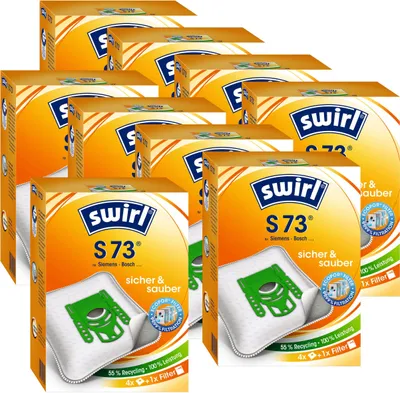 Produktbild von 9 x Swirl S 73 MP Plus AirSpace Staubsaugerbeutel Staubbeutel Microvlies