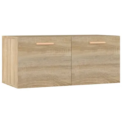 Image de vidaXL Armoire murale chêne Sonoma 80x35x36,5 cm Bois composite