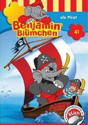 Productafbeelding van Kiddinx Benjamin Blümchen CD, Aflevering 41 - Als piraat