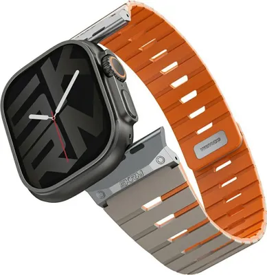 Produktbild von Skinarma Gemini Armband Für Apple Watch 49/46/45/44 Mm Grau