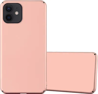 Produktbild von Cadorabo Hülle für Apple iPhone 12 PRO MAX Schutzhülle in Rosa Hard Case Handy Hülle Etui
