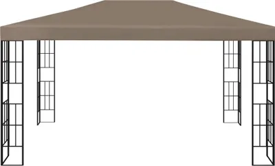 Produktbild von vidaXL Pavillon 4x3 m Taupe