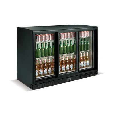 Image de Refroidisseur de bouteilles, capacité 303 litres, 3 portes coulissantes