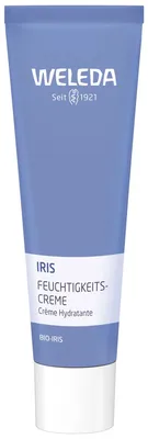 Produktbild ausgepackt Weleda Iris Gesichtscreme Feuchtigkeitspflege leichte Creme 30ml