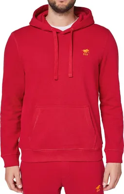 Zdjęcie produktu dla Polo Sylt basic bluza z kapturem Kontrastowe mankiety i kieszeń kangurka, Haftowane logo, Miękki materiał dresowy