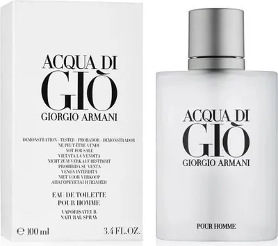 Zdjęcie produktu dla Giorgio Armani Acqua di Gio Pour Homme Woda toaletowa, 100 ml, próbka