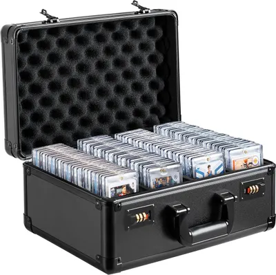 Obrázek produktu pro 108 PSA tříděná karta úložný box 4 sloty sportovní karta držák pouzdro kódovaný zámek