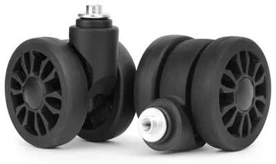 Imagen del producto de Ruedas para maletas, 2 unidades, ruedas de repuesto de 55 mm, color , para equipaje de viaje