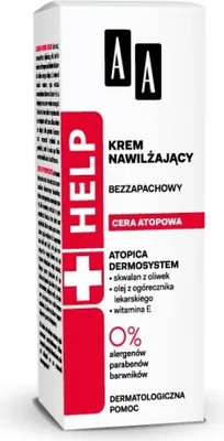 Zdjęcie produktu dla Krem Nawilżający Aa Help Cera Atopowa Do Skóry Wrażliwej 50 Ml