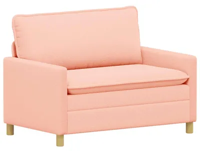 Image de Canapé vidaXL Rosa 126 x 81 x 87,5 cm en tissu