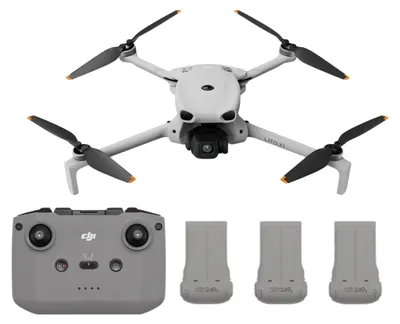 Obrázok produktu pre DJI Lito X1 Fly More Combo, 4 rotory/rotorov, 48 MP, 21000 m, MicroSDXC, 2788 mAh, Šedá