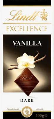 Obrázek produktu pro EXCELLENCE Hořká čokoláda s příchutí vanilky 100g