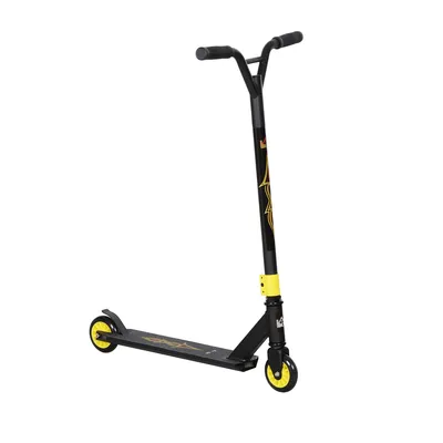 Produktbild von Stuntscooter mit ABEC 9 Kugellagern und 100 mm Kunstleder Räder Kickscooter Trick Roller Tretroller Cityroller für Kinder ab 14 Jahre