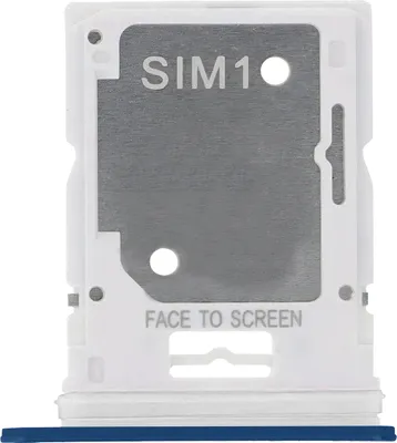 Produktbild von Clappio, SIM-Kartenhalter für Xiaomi Redmi Note 11 Pro Dual Nano Sim, Blau