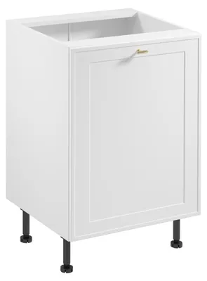 Obrázek produktu pro Dolní jednodveřová skříňka SALERNO - šířka 60 cm, bílá