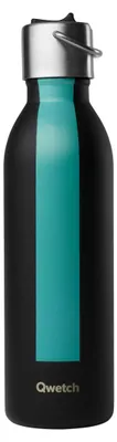 Thermosflasche 600 ml, Active Sportserie, schwarz, BPA-frei