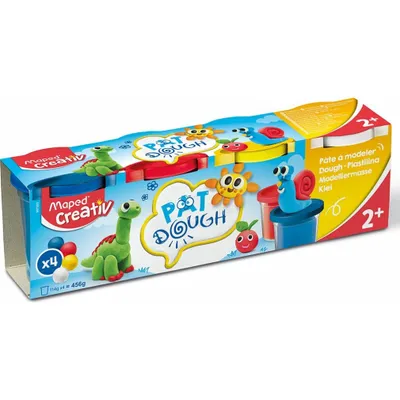 Zdjęcie produktu dla Maped 907200 Maped Creativ my first Spielknete-Set, zestaw 4 szt