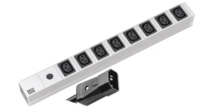 Produktbild von BACHMANN 19" Steckdosenleiste, 8x C13 Buchse, 1xC14 Stecker