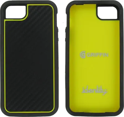 Produktbild von Griffin für Apple iPhone 5 / 5S 4,0" Schutzhülle Cover Case Schwarz Gelb