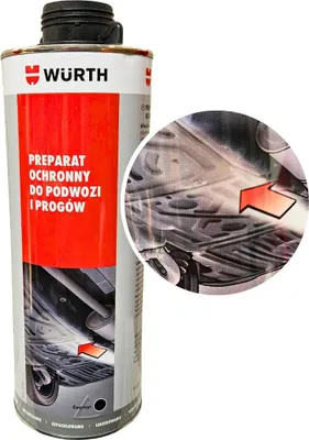Produktbild von WURTH Unterbodenschutzmittel schwarz 1 kg