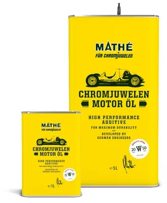 Produktbild von MATHÉ Chromjuwelen Motor Öl 20W-50 5,0 l + 1,0 l