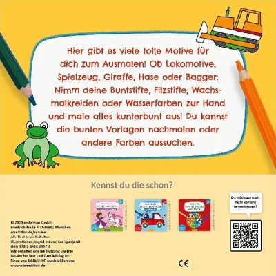 Produktbild von Mein erstes dickes buntes Malbuch ab 2