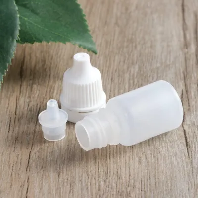 Produktbild von 5 ml Knijpflessen - Flexible Tropfflaschen mit Deckel - Leere Flaschen 10 Stück
